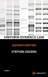 Uniform Evidence Law 11th Edition