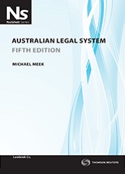 Nutshell: Australian Legal System Fifth Edition - Book