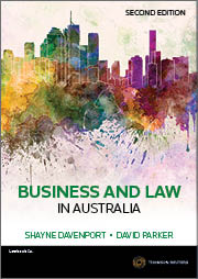 Business and Law in Australia 2nd edition Book + eBook