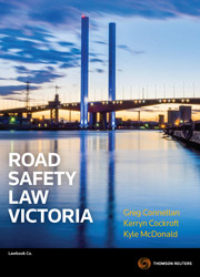 Road Safety Law Victoria - Book