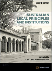 Picture of Australian Legal Principles and Institutions 2e