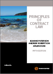 Principles of Contract Law 5th edition book + eBook