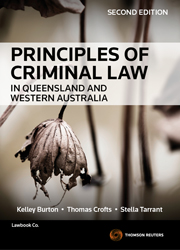 Principles of Criminal Law in Queensland and Western Australia 2nd edition book + eBook