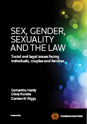 Sex, Gender, Sexuality and the Law - Book & eBook