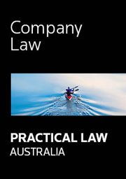 Practical Law Australia - Company Law