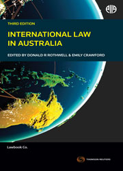 International Law in Australia 3rd edition