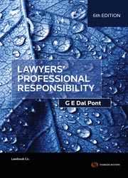 Lawyers' Professional Responsibility 6e ebook