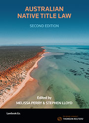 Australian Native Title Law 2nd Edition - Book & eBook