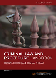 Criminal Law and Procedure Handbook Second Edition