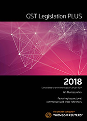 GST Legislation PLUS 2018 eBook