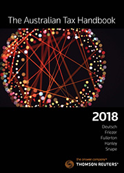 The Australian Tax Handbook 2018 - eBook