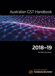 Australian GST Handbook 2018-19 eBook