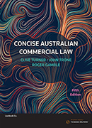 Concise Australian Commercial Law Fifth Edition