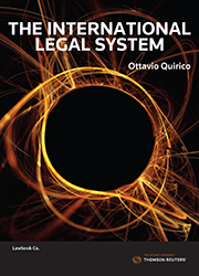 The International Legal System First Edition