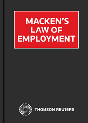 Macken's Law of Employment Online