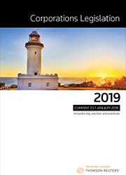 Corporations Legislation 2019 eBook