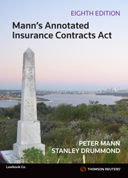 Mann's Annotated Insurance Contracts Act Eighth Edition - Book + eBook