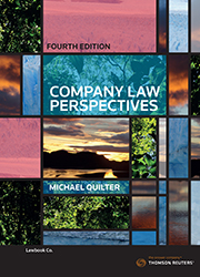 Company Law Perspectives Fourth Edition - Book & eBook