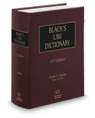 Black's Law Dictionary Standard 11e