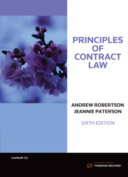 Principles of Contract Law 6th Edition Book + eBook