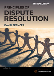 Principles of Dispute Resolution 3e Book+eBook