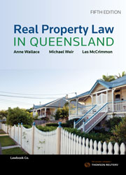 Real Property Law in Queensland Fifth Edition - Book & eBook