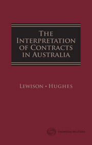 The Interpretation of Contracts in Australia - eBook