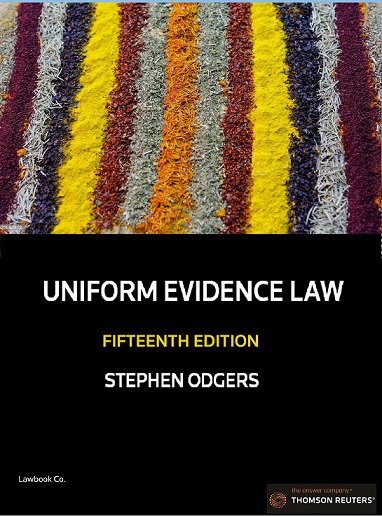 Uniform Evidence Law 15th Edition - Book & eBook