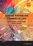 Concise Australian Commercial Law Sixth Edition