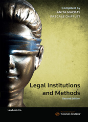 Legal Institutions and Methods 2nd Edition Bk+eBk