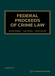 Federal Proceeds of Crime Law