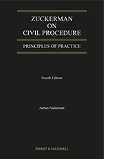 Zuckerman on Civil Procedure 4th edition eBook