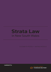 Strata Law in New South Wales - Book & eBook