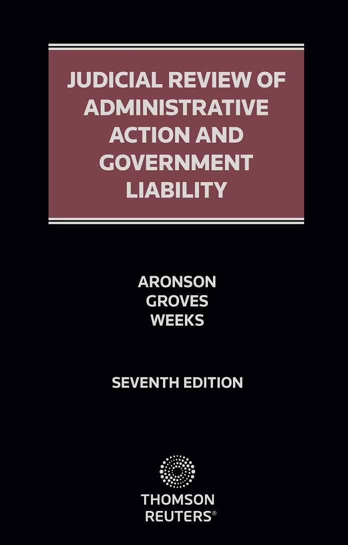 Judicial Review of Administrative Action and Government Liability - Hardcover Book
