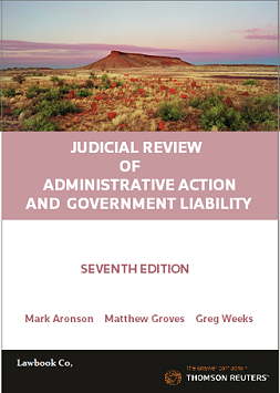 Judicial Review of Administrative Action and Government Liability - Hardcover Book & eBook