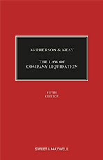 McPherson & Keay's Law of Company Liquidation 5th Edition