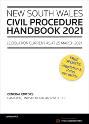 NSW Civil Procedure Handbook 2021 - eBook