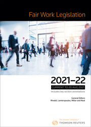Fair Work Legislation 2021-2022 - Book & eBook