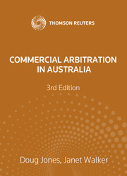 Commercial Arbitration in Australia Third Edition - eBook