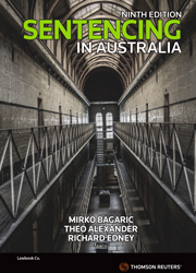 Sentencing in Australia Ninth Edition