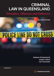 Criminal Law in Queensland Second Edition