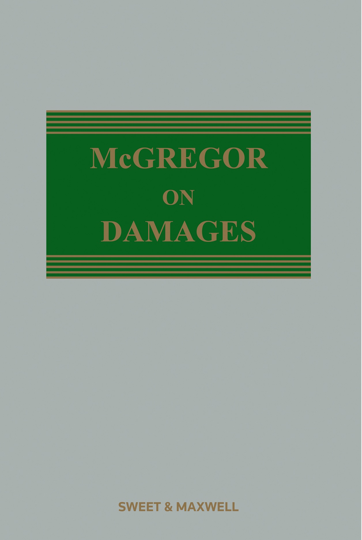 McGregor on Damages 21e MW+Sup