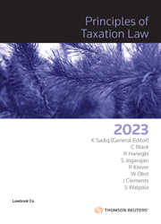 Principles of Taxation Law 2023 eBook