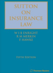 Sutton on Insurance Law 5th Edition (2 Volume set) - Book