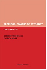 Aldridge Powers of Attorney 12th Edition