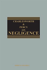 Charlesworth & Percy on Negligence 15th Edition