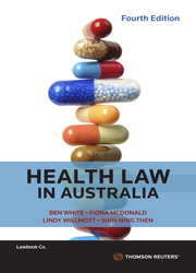 Health Law in Australia Fourth Edition