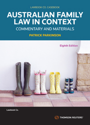 Australian Family Law in Context Cases and Materials Eighth Edition Book + eBook