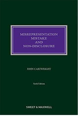 Misrepresentation Mistake And Non-Disclosure 6th Edition