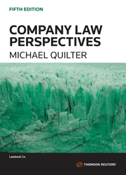 Company Law Perspectives Fifth Edition Book + eBook